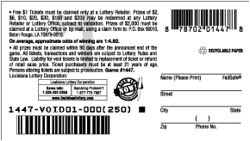 Front of Game Card