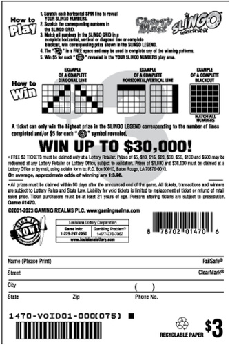 Front of Game Card