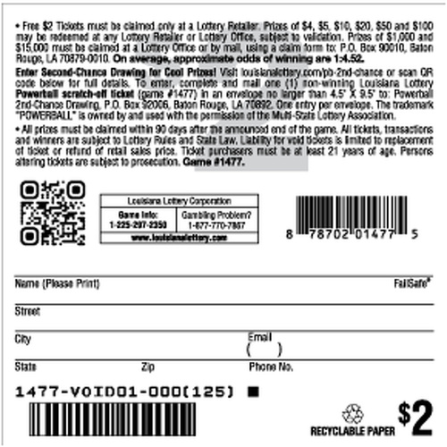 Front of Game Card