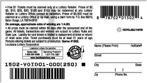 Front of Game Card