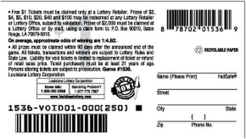 Front of Game Card