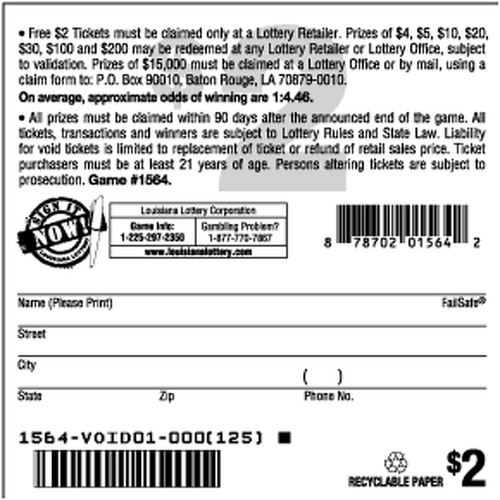Front of Game Card