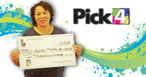 Agnes Moore 's Pick 4 winner photo