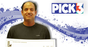 Jaswinder Thind's Pick 3 winner photo