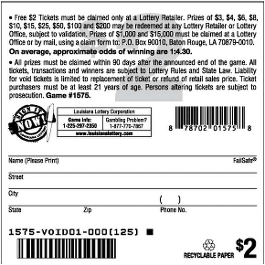 Back of Game Card