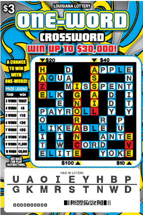 Scratched Game Card