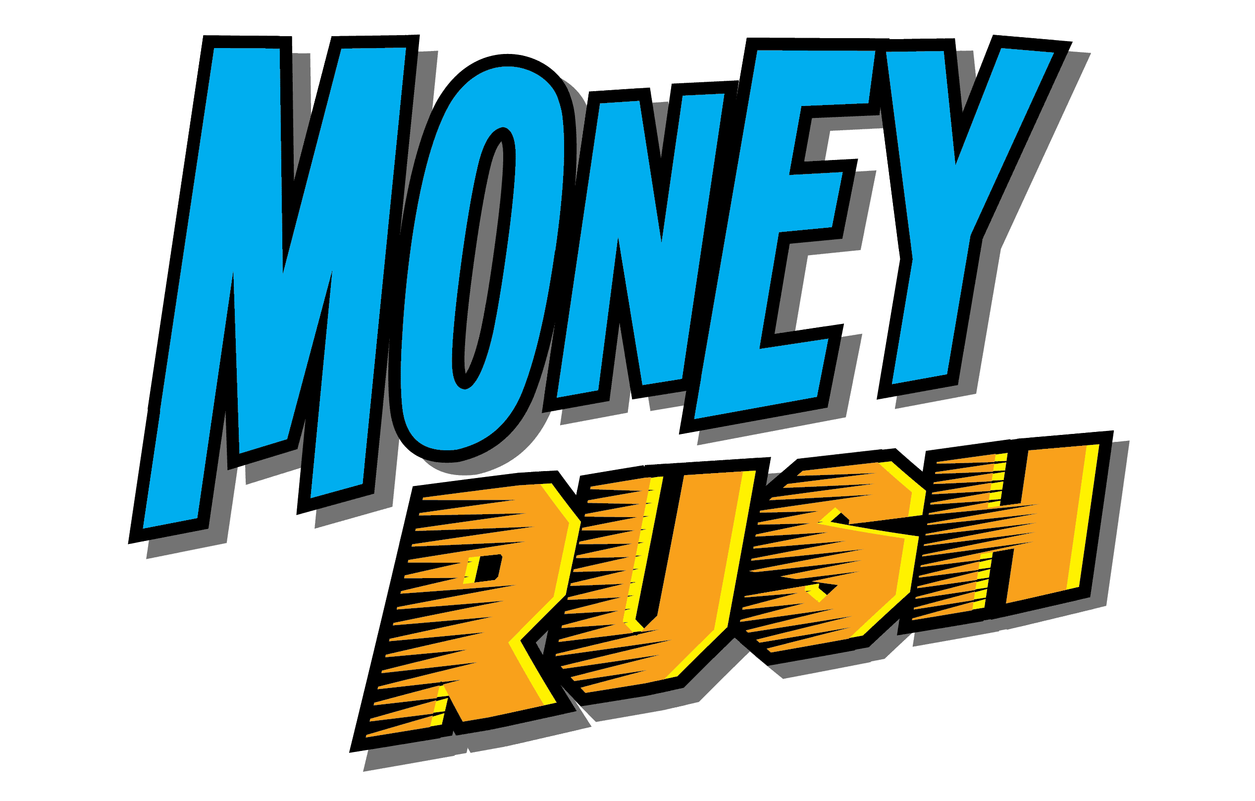 MONEY RUSH scratch-off ticket