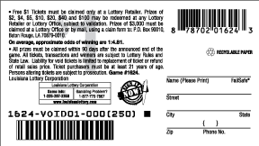 Back of Game Card